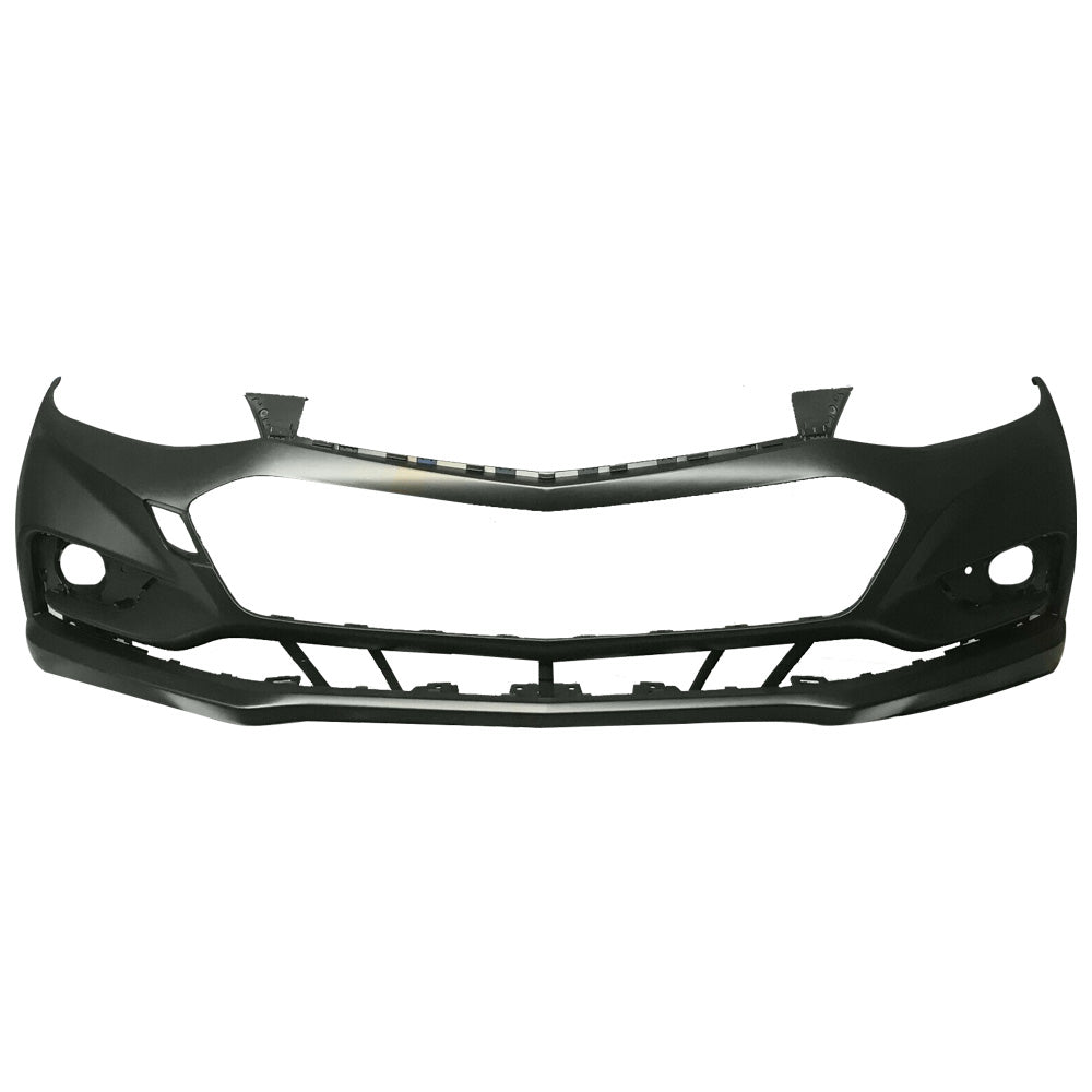 TOPPARTZ Front Upper+Lower Grille & Front Bumper Cover For 2016-2018 Chevy Cruze