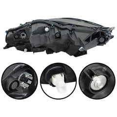 TOPPARTZ Headlights Assembly Replacement for 2021-2022 Toyota Sienna LE/XLE LED Projector Headlamp for Passenger Side 8111008110