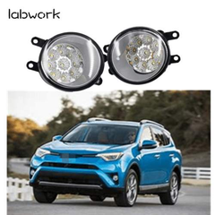 36W LED Left Right Side Fog Light Fit For Toyota Camry Yaris Lexus Pair