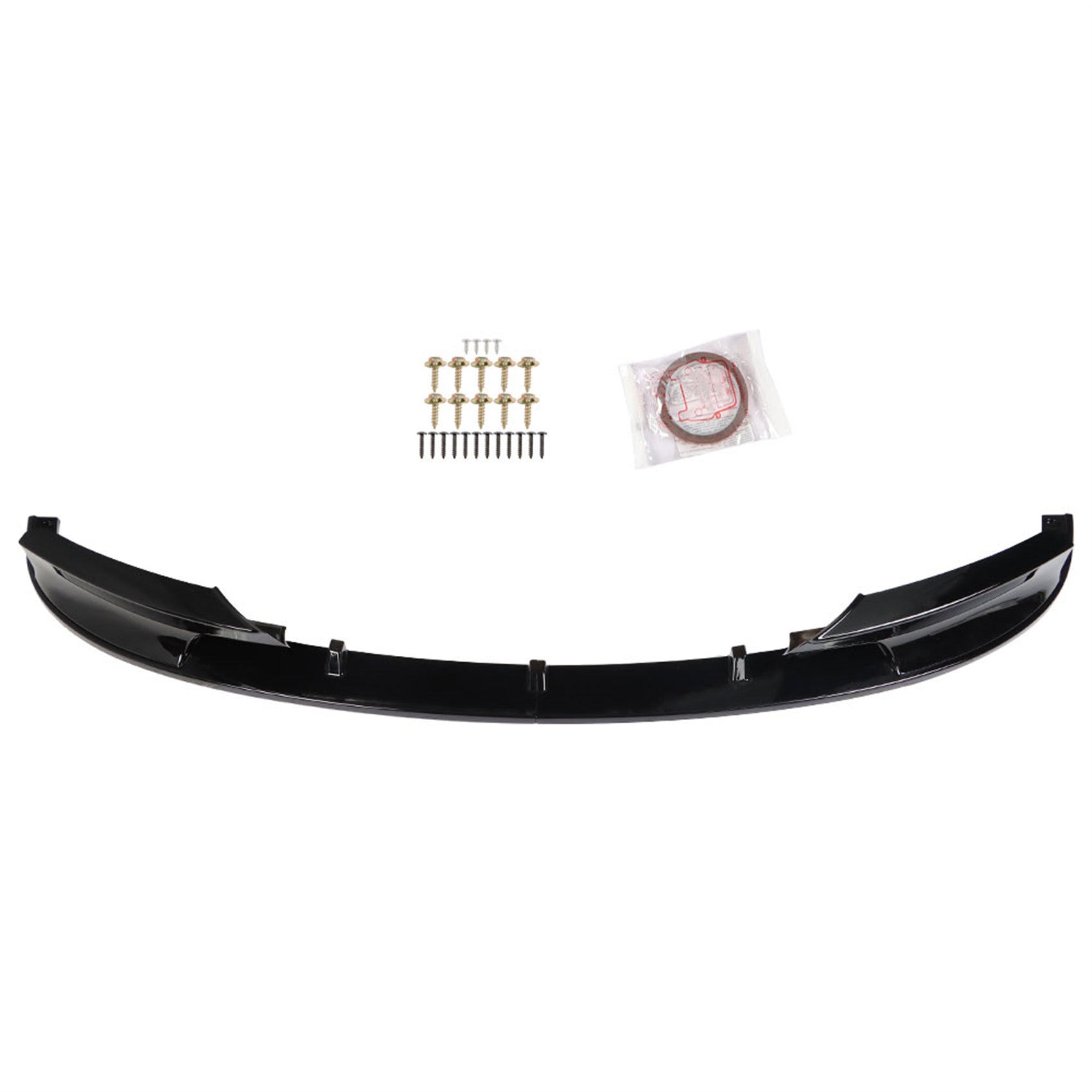 TOPPARTZ Glossy Black Front Bumper Lip Spoiler Splitter 2 Pieces Kit Replacement for 2012-2018 3 Series 318i 320i 328i 335i 325i M Sport