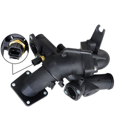 TOPPARTZ Thermostat Housing Complete Assembly AJ811793 AJ810214 Replacement for Jaguar S-Type XJ8 XK8 XKR XF 4.2 V8