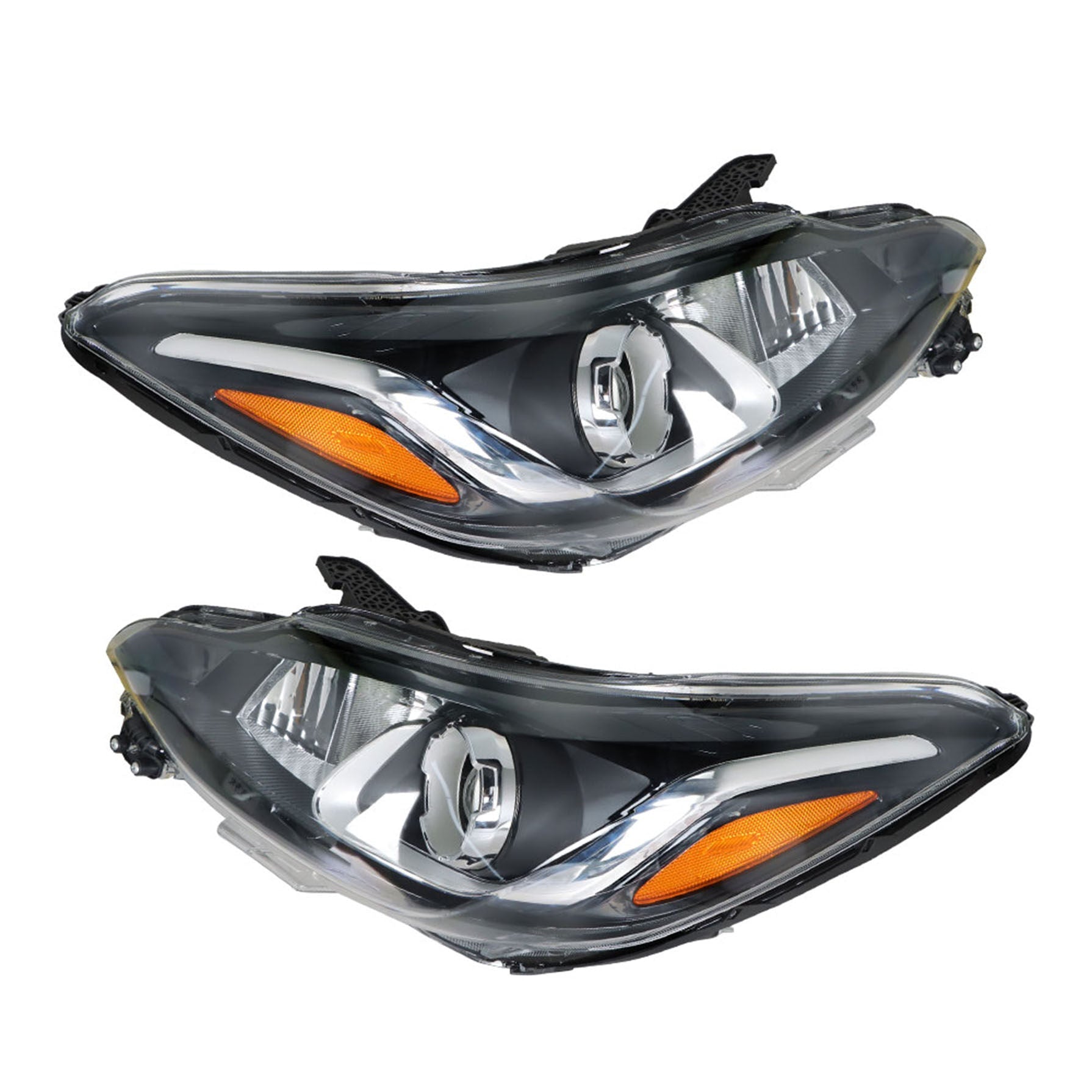 Headlight For 2019-2021 Chevry Spark Factory Halogen w/o DRL Right+Left Side