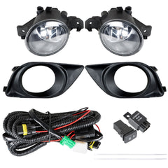TOPPARTZ Driver+Passenger Bumper Fog Light w/Wiring For 12-14 Nissan Versa 26155-9B91C