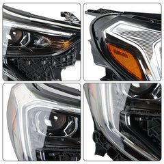 Headlight Assembly For 2018 2019 2020 2021 GMC Terrain Xenon HID Type Right Side