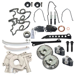 TOPPARTZ Timing Chain Kit with Oil Pump TK4173VVT Replacement for 2004-2014 Ford Expedition F150 Lincoln Navigator