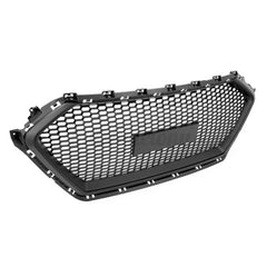 TOPPARTZ Front Plastic Grille Bumper For Hyundai Elantra 2017 2018 Black Honeycomb