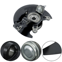 Front Left Wheel Hub & Bearing Knuckle Assembly For 2003-2005 Honda Civic 1.7L