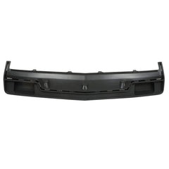 TOPPARTZ Front Bumper Filler Panel Black without Tow Hook Hole with Impact Bar Skid Plate Replacement for 2014 2015 Silverado 1500