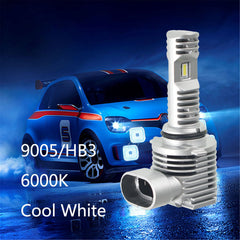 TOPPARTZ 9005/HB3 LED Fog Light Bulbs,50W 12000LM 6000K White High brightness Headlights Bulbs Conversion Kit,Pack of 2