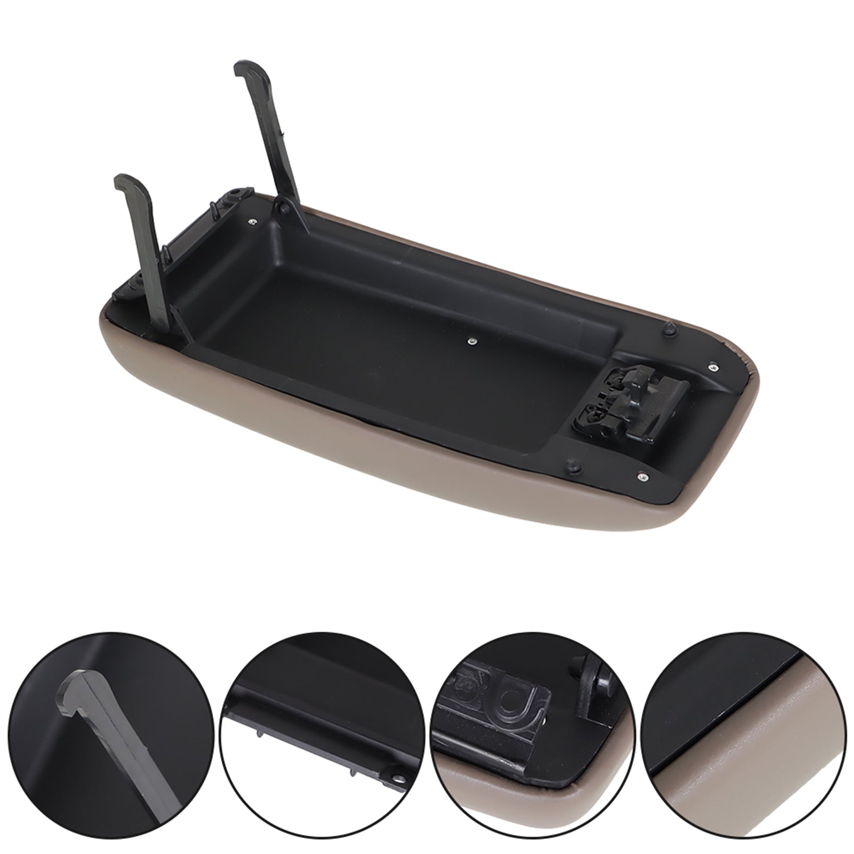 TOPPARTZ New Tan Center Console Lid Latch Replacement for Toyota 1995-2000 Tacoma 1996-1998 4Runner 58905-35040-E0