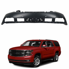TOPPARTZ Front Upper Bumper Cover Replacement for Tahoe Suburban 2015-2020 with Parking Sensor Hole GM1000974