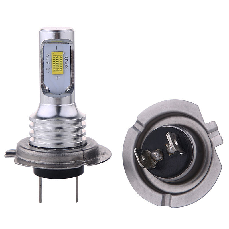 Super Bright 8000K Ice Blue Headlight Bulbs Kit High Low Beam H7 LED 80W 8000LM