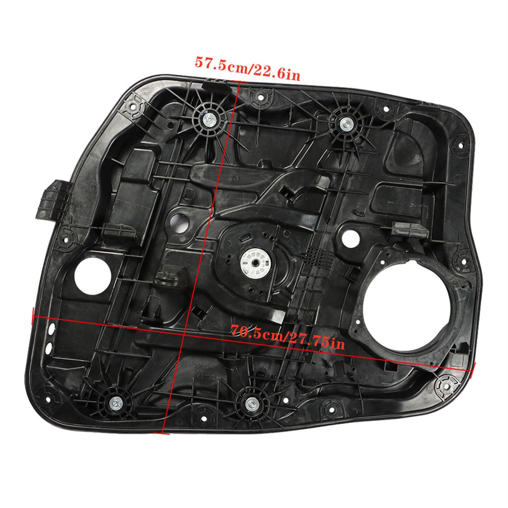 TOPPARTZ Door Power Window Regulator Front Passenger Side Replacement for Hyundai Santa Fe XL 2013-2019 82481-2W010