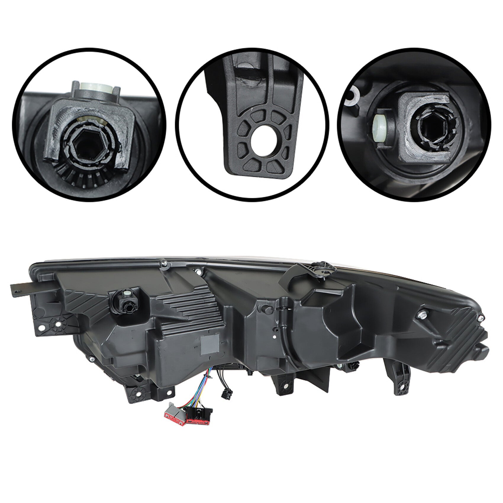 TOPPARTZ LED Headlights Assembly Replacement for 2020 2021 Ford Explorer XLT / Limited Projector Headlamp Passenger Side LB5Z13008BB