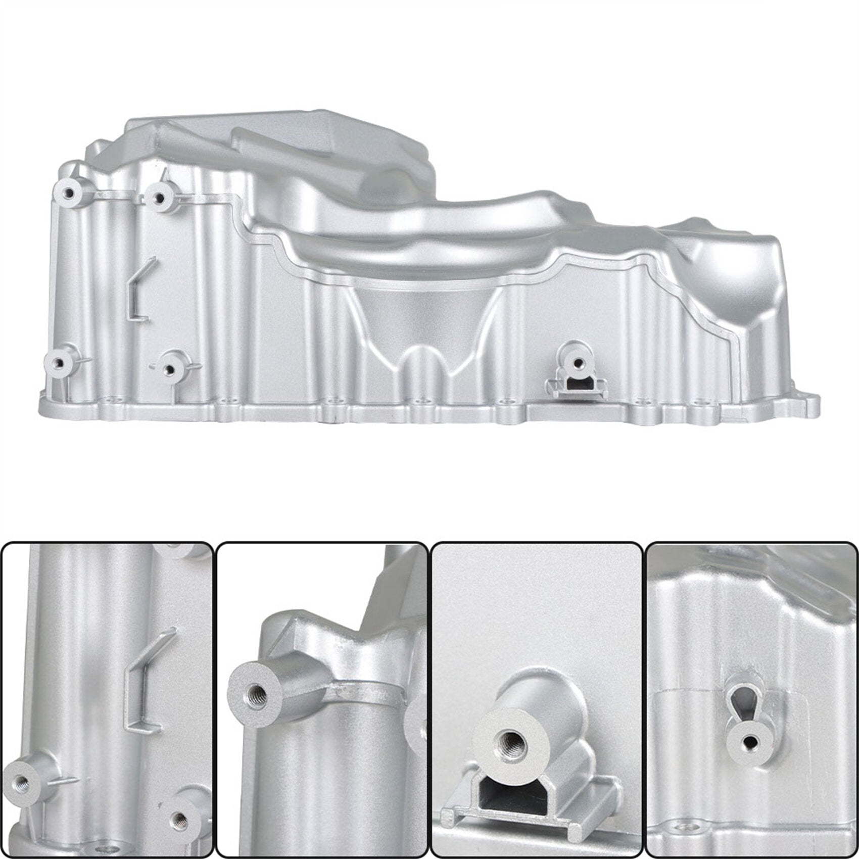 TOPPARTZ Aluminum Engine Oil Pan 11137618512 Replacement for BMW 228i 320i 328i 428i 528i X1 Z4 N20 2.0L Engine