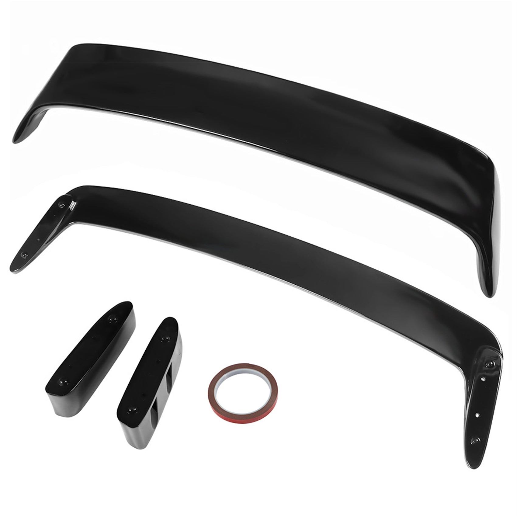 TOPPARTZ Glossy Black Plastic Rear Trunk Spoiler Wing Replacement for 1992-1998 3 Series E36 1994-1999 M3