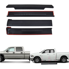 4 X For Chevrolet Silverado / Sierra Crew Cab Rocker Panel Guard Cover Trim