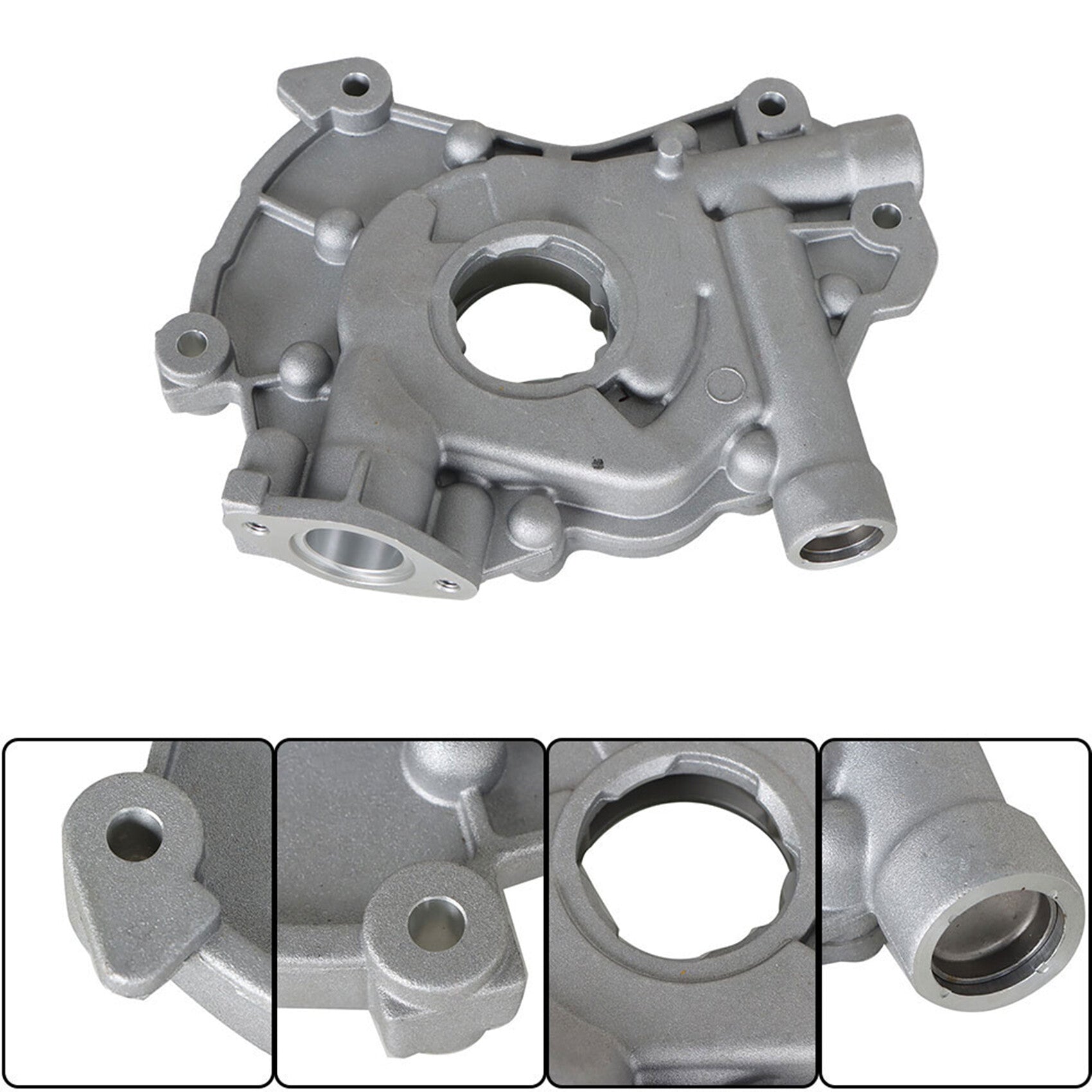TOPPARTZ Timing Chain Kit Oil +Water Pump Phasers VVT Valves For 5.4L Ford Lincoln Triton