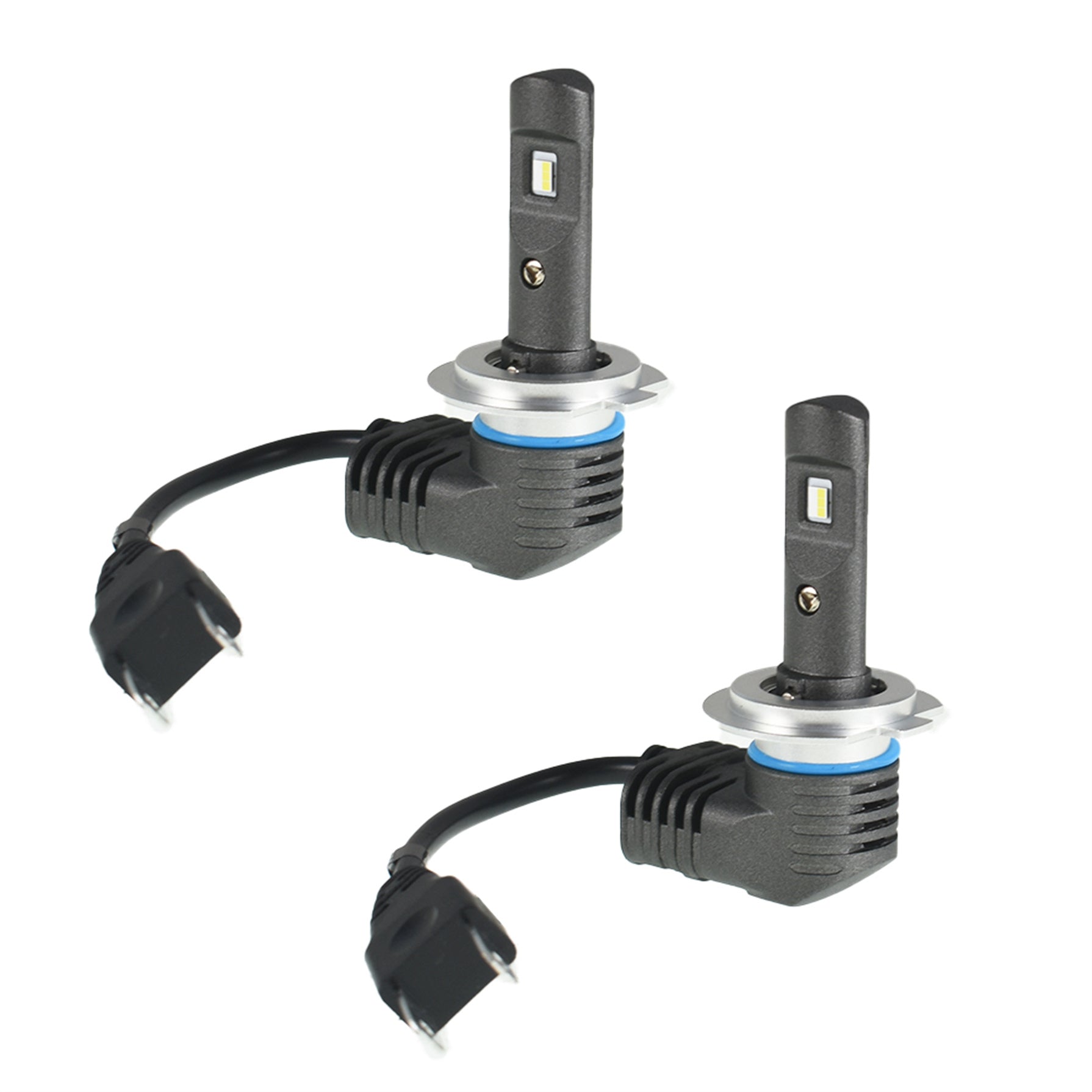 TOPPARTZ H7 LED Headlight Bulbs,80W 6000 Lumens Super Bright 6500K Cool White LED Headlights Conversion Kit,Pack of 2