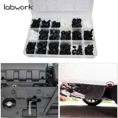 415Pcs Car Retainer Clips Auto Fasteners Push Trim Clips Pin Rivet Bumper Kit