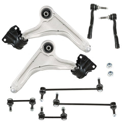 TOPPARTZ Front Lower Control Arms with Tierods Sway Bars Replacement for 2013-2018 Ford Fusion Lincoln MKZ