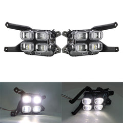 TOPPARTZ LED DRL Bumper Fog Lights Driving Lamps RH&LH For 2017 -2018 Kia Sportage