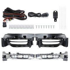 TOPPARTZ Fog Light Bumper Lamp For 2015-2020 Dodge Charger w/Switch LED