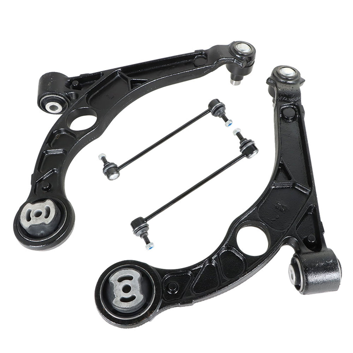 TOPPARTZ 4 Pcs Suspension Kit Control Arms with Ball Joints Sway Bar End Links Replacement for 2013-2016 Dodge