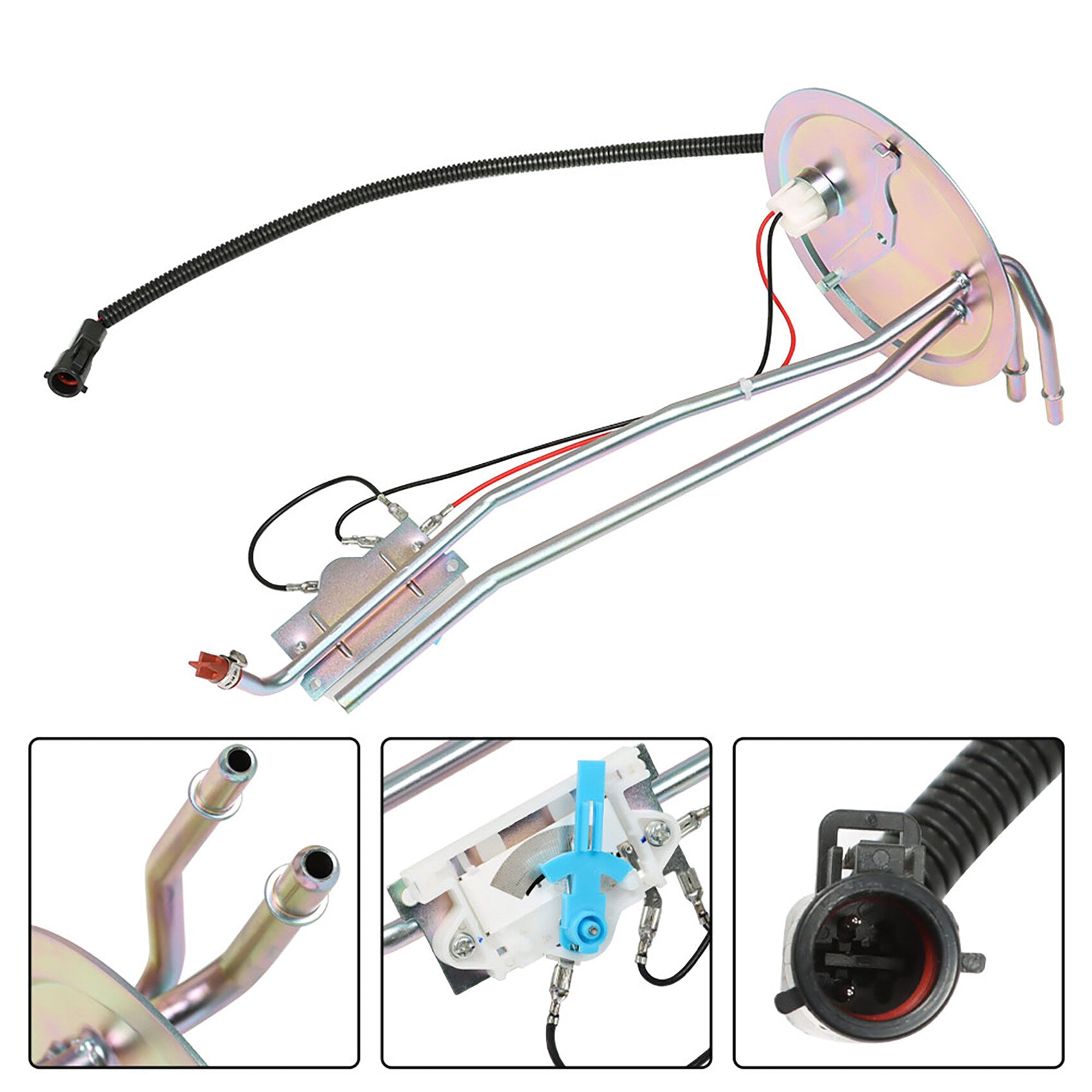 TOPPARTZ Fuel Tank Sending Unit Assembly FL0270 FG201A Replacement for 2005-2006 Ford F250 F350 Super Duty V8 6.0L Diesel Midship Tank