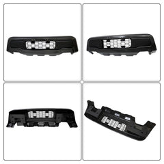 TOPPARTZ Painted Black Steel Front Bumper Assembly Kit Replacement for 2021 2022 F150 Raptor Style