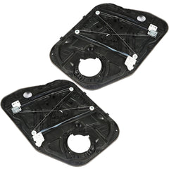 TOPPARTZ Window Regulator Front Left & Right Side Replacement for 2016-2020 Hyundai Tucson 82471-D3011 82481-D3011