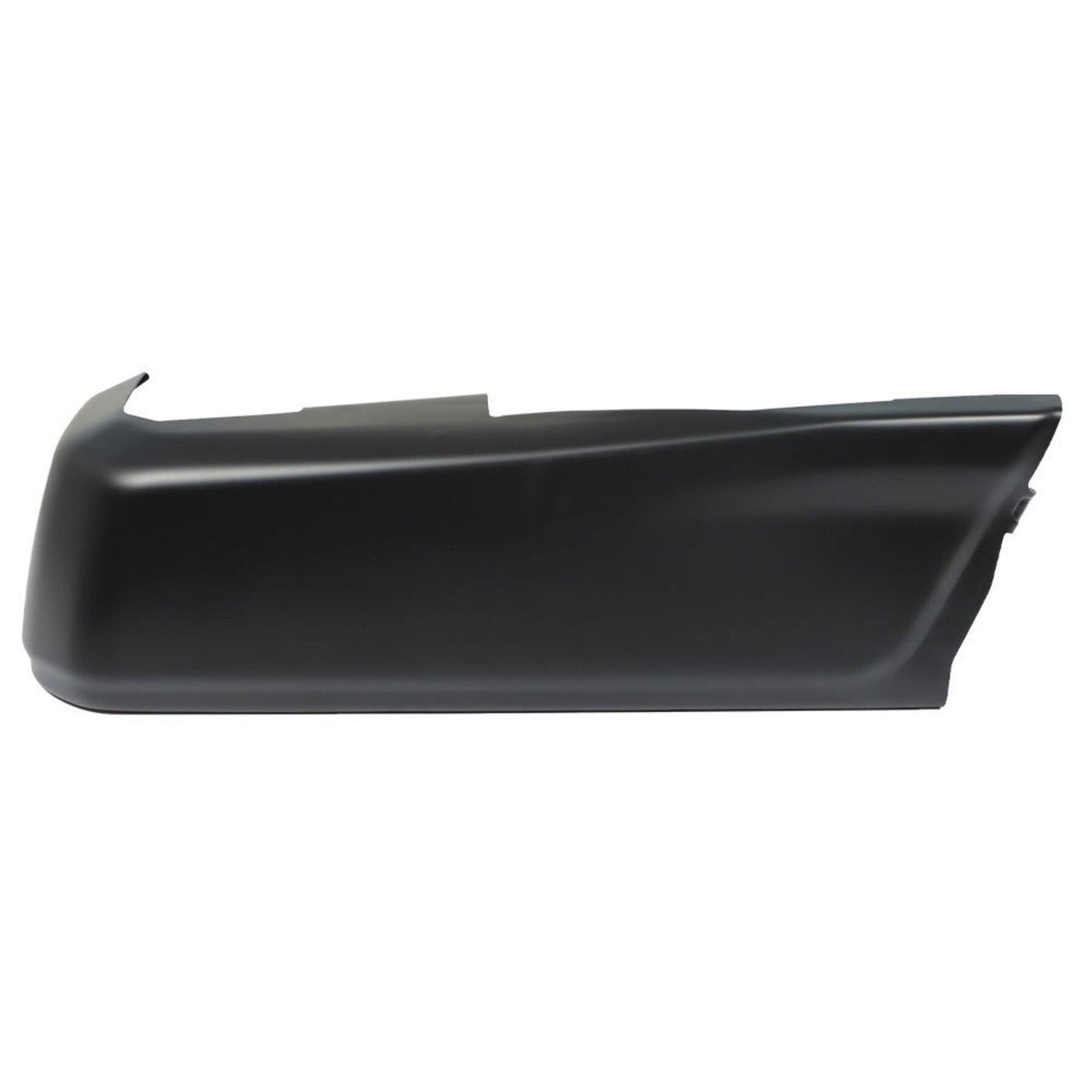 TOPPARTZ Black Steel Rear Left LH Driver Side Bumper Face Bar without Parking Assist Sensor Hole Replacement for 2015-2020 F150 191275228982 FO1102382