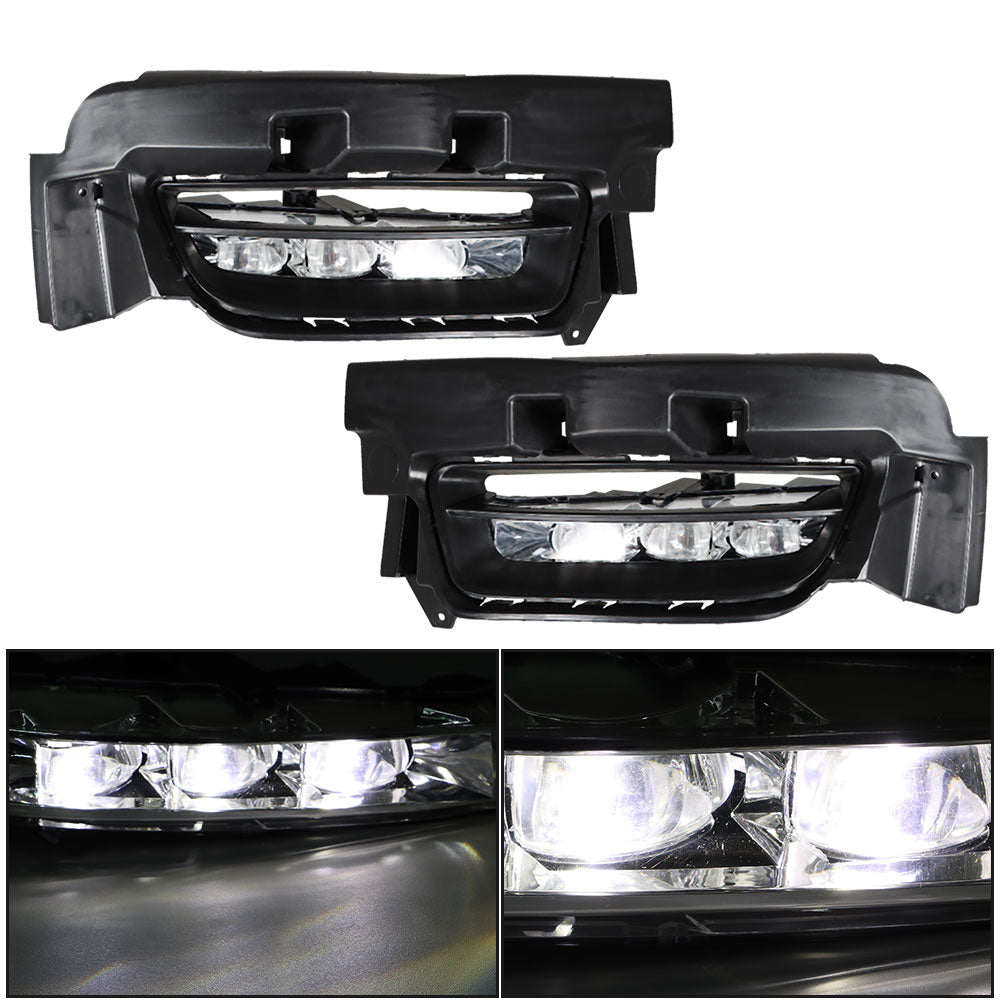 TOPPARTZ Fog Light Bumper Lamp For 2015-2020 Dodge Charger w/Switch LED