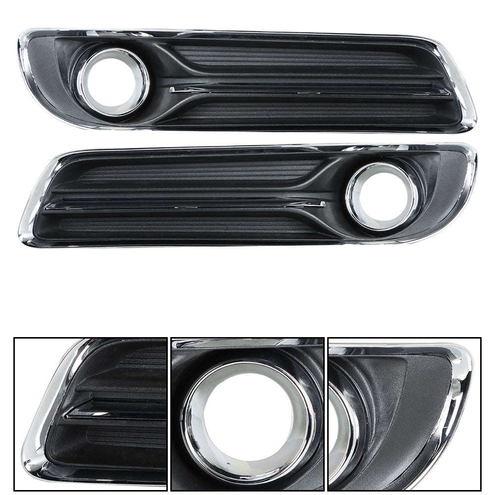 TOPPARTZ Fog Lights Lamps w/Switch Wiring Kit Pair For 2007-2013 Chevrolet Silverado