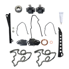 TOPPARTZ Timing Chain Kit Timing Cover Gaskets 5L3Z-6268-A Replacement for Ford Expedition F250 F350 Super Duty 5.4L