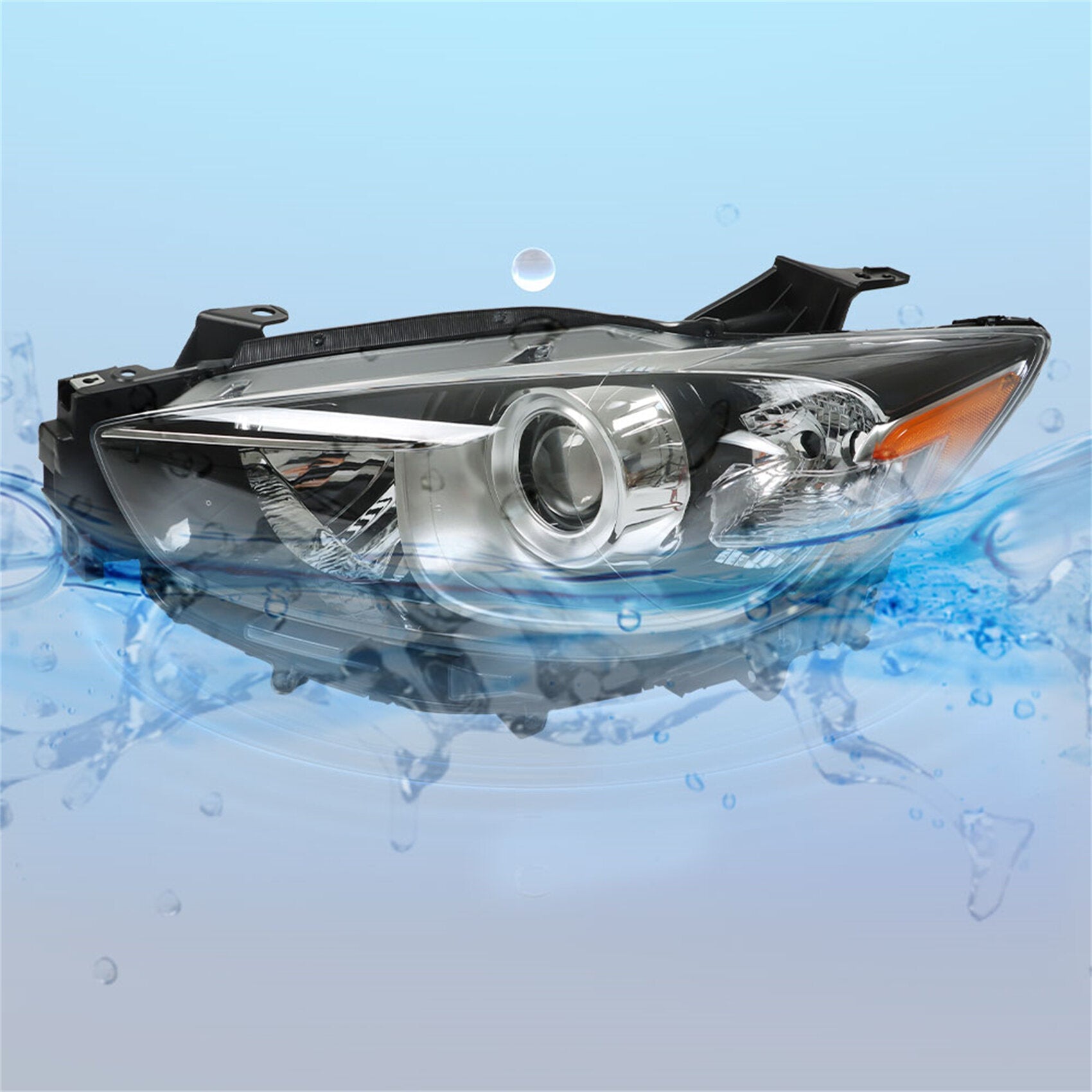 TOPPARTZ Headlight Assembly Replacement for Mazda CX-5 2013-2016 Factory Halogen Models Headlight Headlamp Set Driver Side