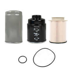 TOPPARTZ 68197867AA 68157291AA Fuel Filter and 5083285AA Oil Filter Replacement for Dodge Ram 2500 3500 Cummins Diesel 6.7 2013 - 2018