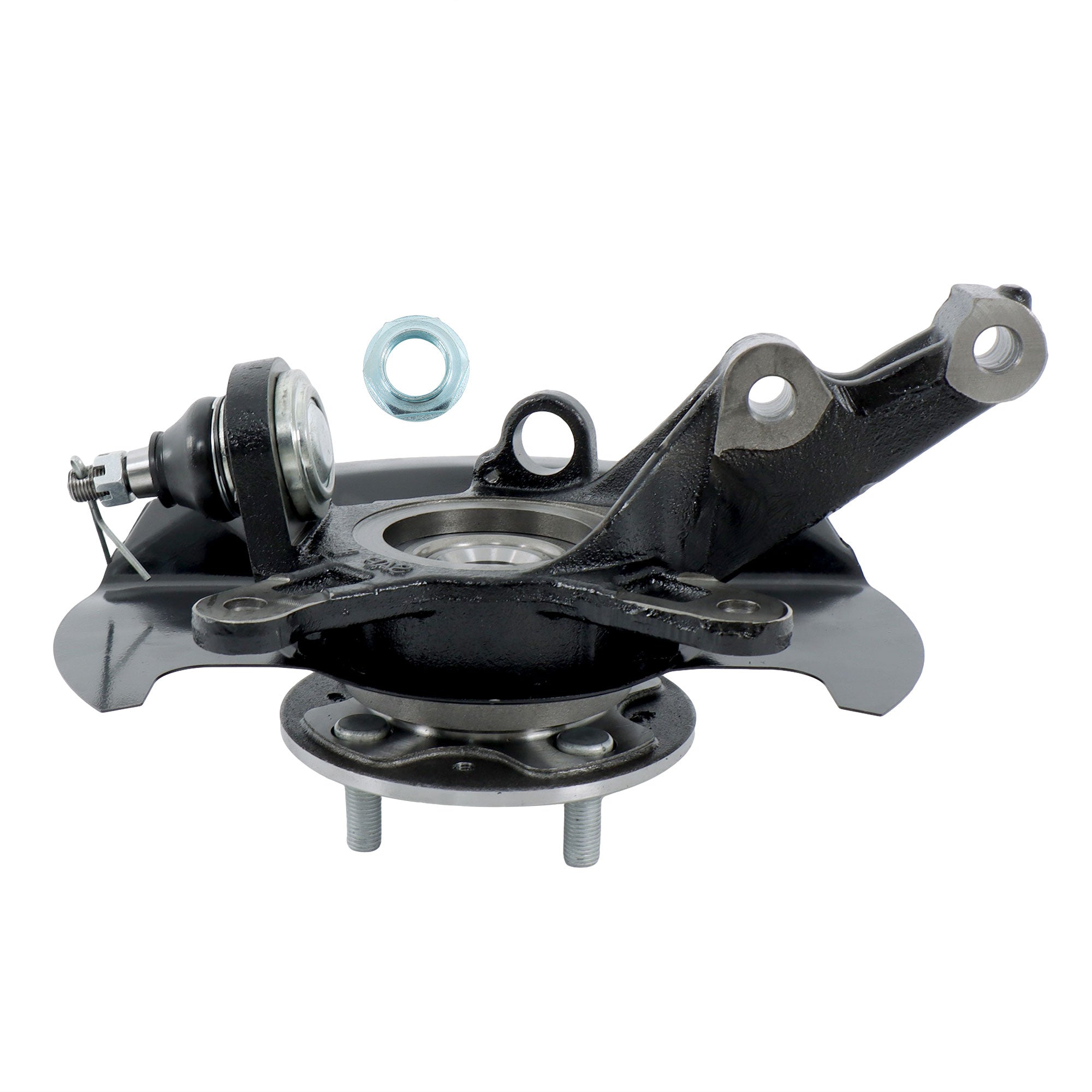 Front Left Wheel Hub & Bearing Knuckle Assembly For 2003-2005 Honda Civic 1.7L