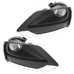 TOPPARTZ Front Bumper Left+Right Fog Light Assembly w/Switch For 17-19 Chevy Trax 4DOOR