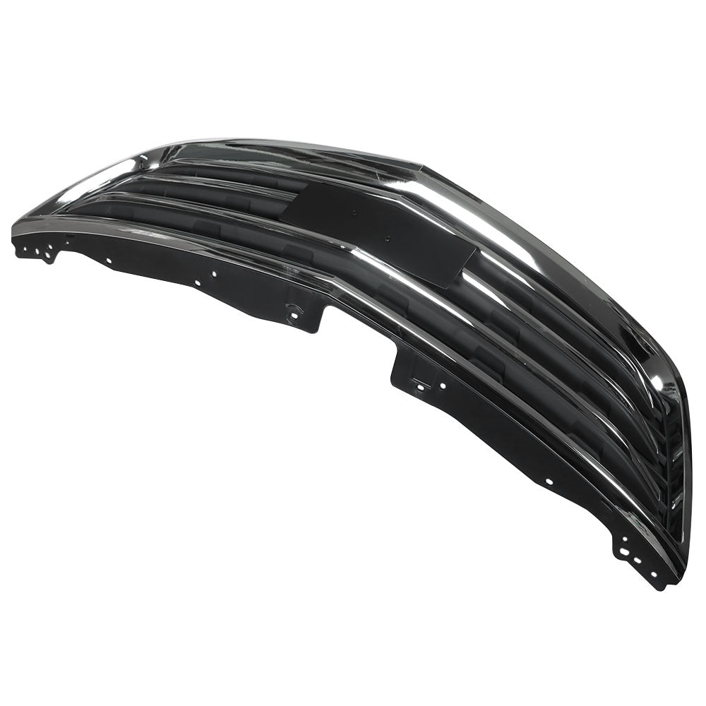TOPPARTZ Front Bumper Upper Grille Molding For 2013-2017 Chevrolet Traverse Chrome