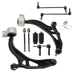 TOPPARTZ Control Arms Tie Rod End Links Suspension Kit Fit For 2011-2017 Ford Explorer