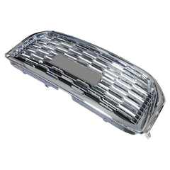 TOPPARTZ Front Plastic Grille Bumper Fit For 2015-2020 GMC Yukon Denali Silver Mesh Upper