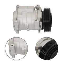 A/C Compressor and Clutch Fit For 2003-2007 Honda Accord 2.4L CO 28003C