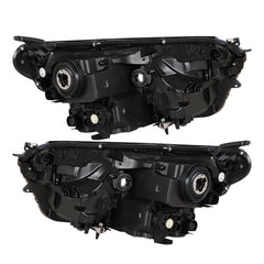 Halogen Projector Headlights Tube Bar Pair Left+Right For 2016-2018 Toyota Rav4