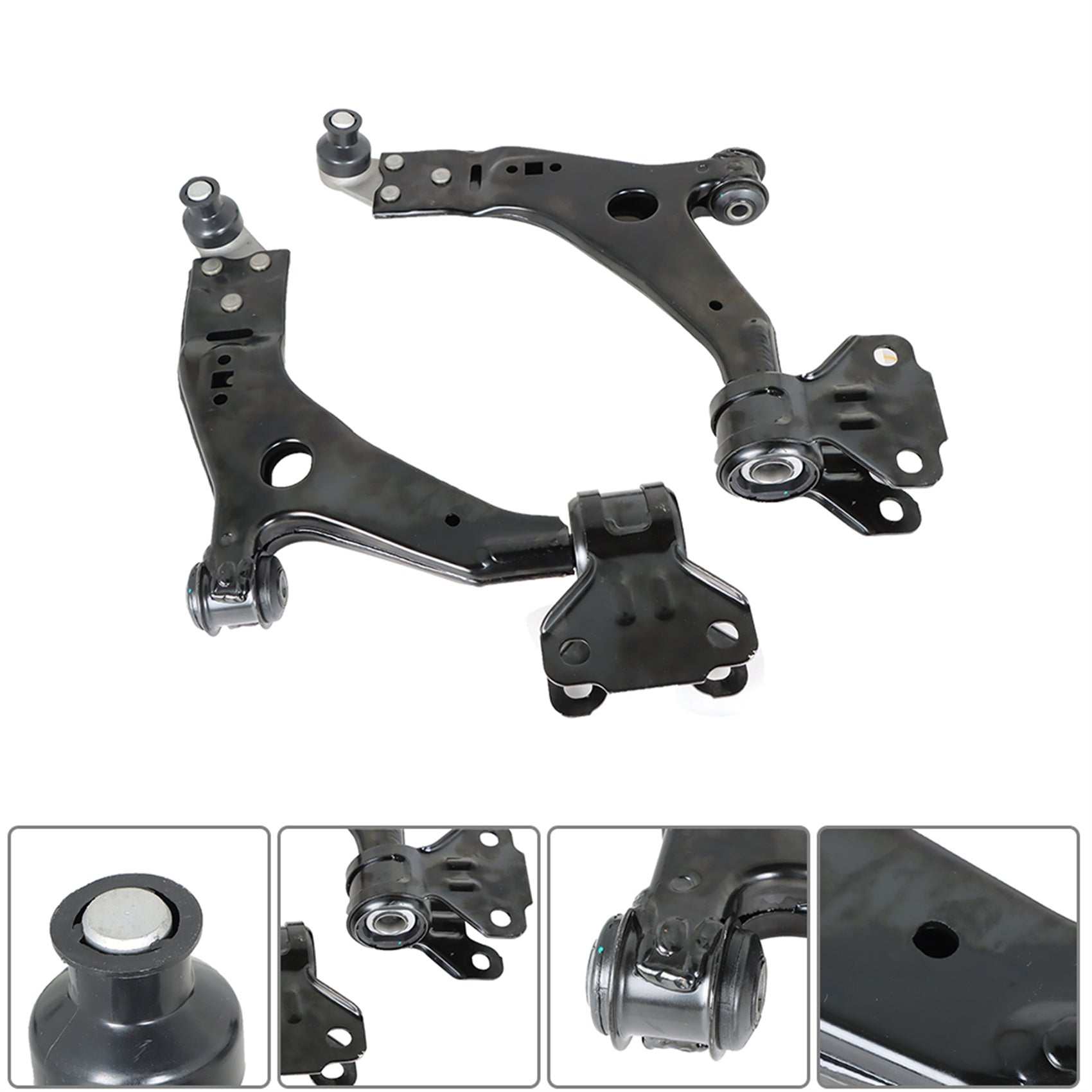TOPPARTZ Front Lower Control Arm with Ball Joint Sway Bar Link Replacement for 2013-2015 Ford Escape
