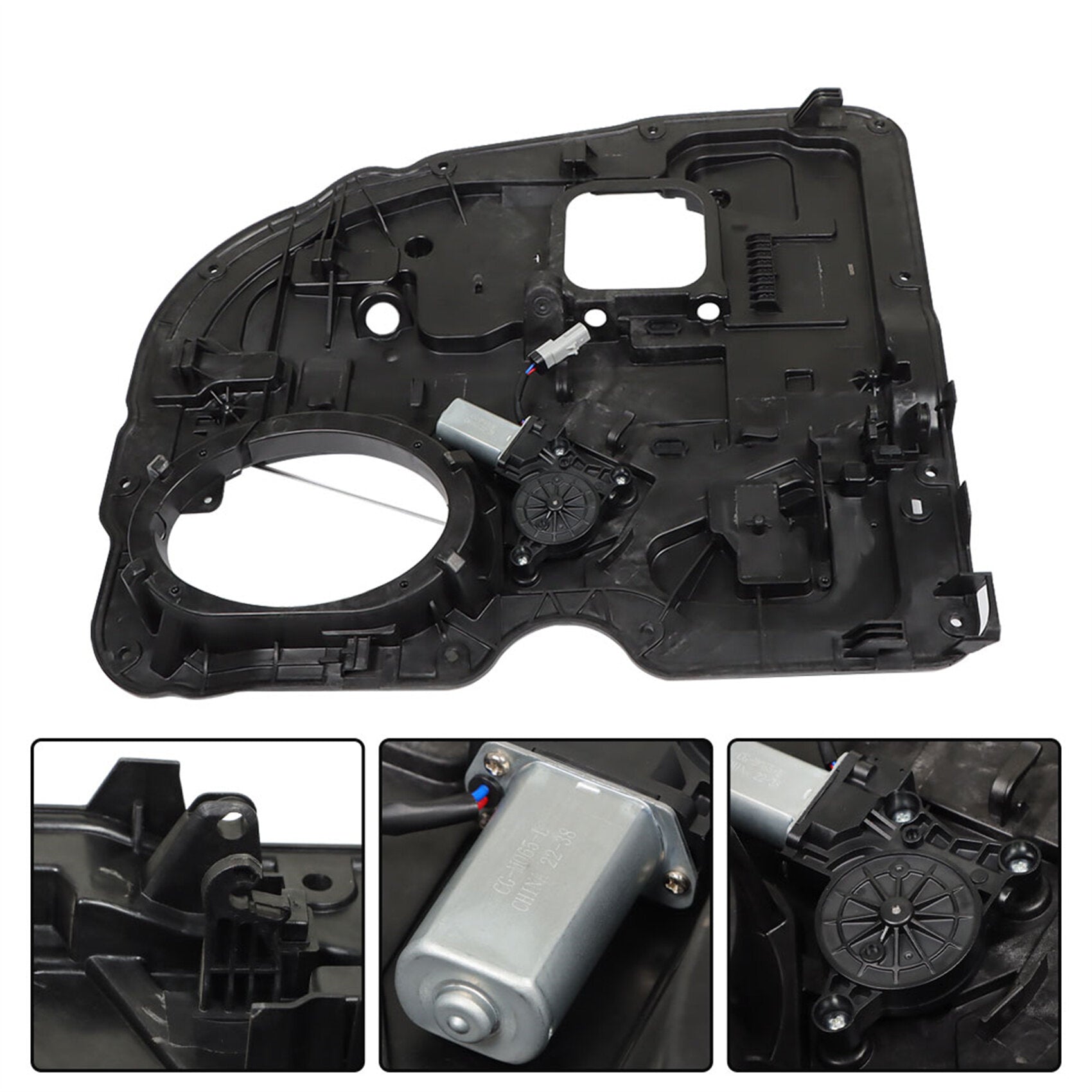 Window Regulator with Motor 68045171AC Replacement for 2009-2020 1500 Classic