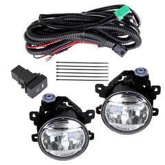 TOPPARTZ Fog Lights Assembly Replacement for 2022 Honda Civic with Bulbs Switch Wiring Kit