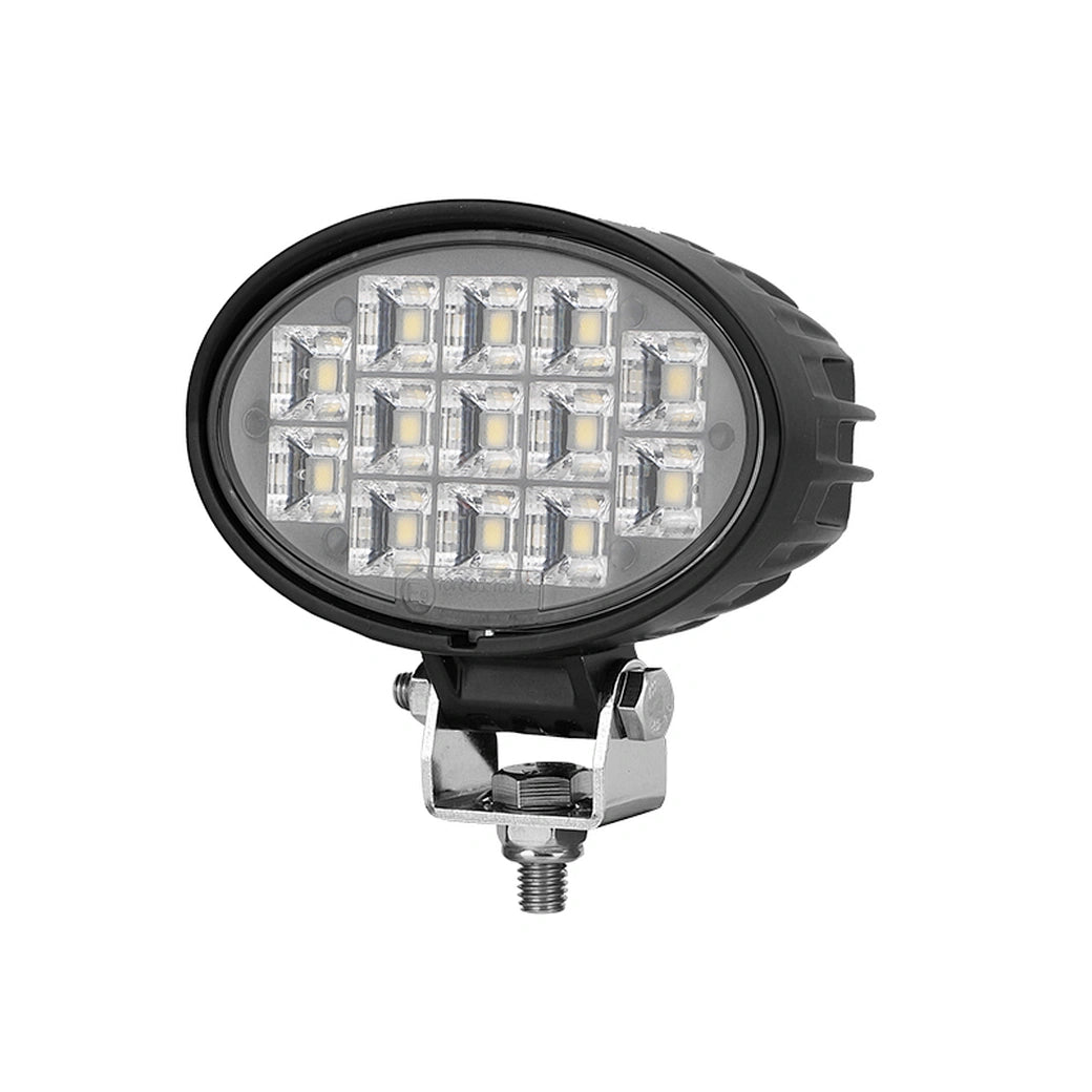 Tractor LED Lights|4''13W|PC Lens|Wide Flood|12V 24V DC