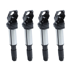 toppartz Ignition Coils UF522 Replacement for BMW E46 E53 E60 E83 E90 323i 325i 525i X3 X5 2.5L 4 PCS