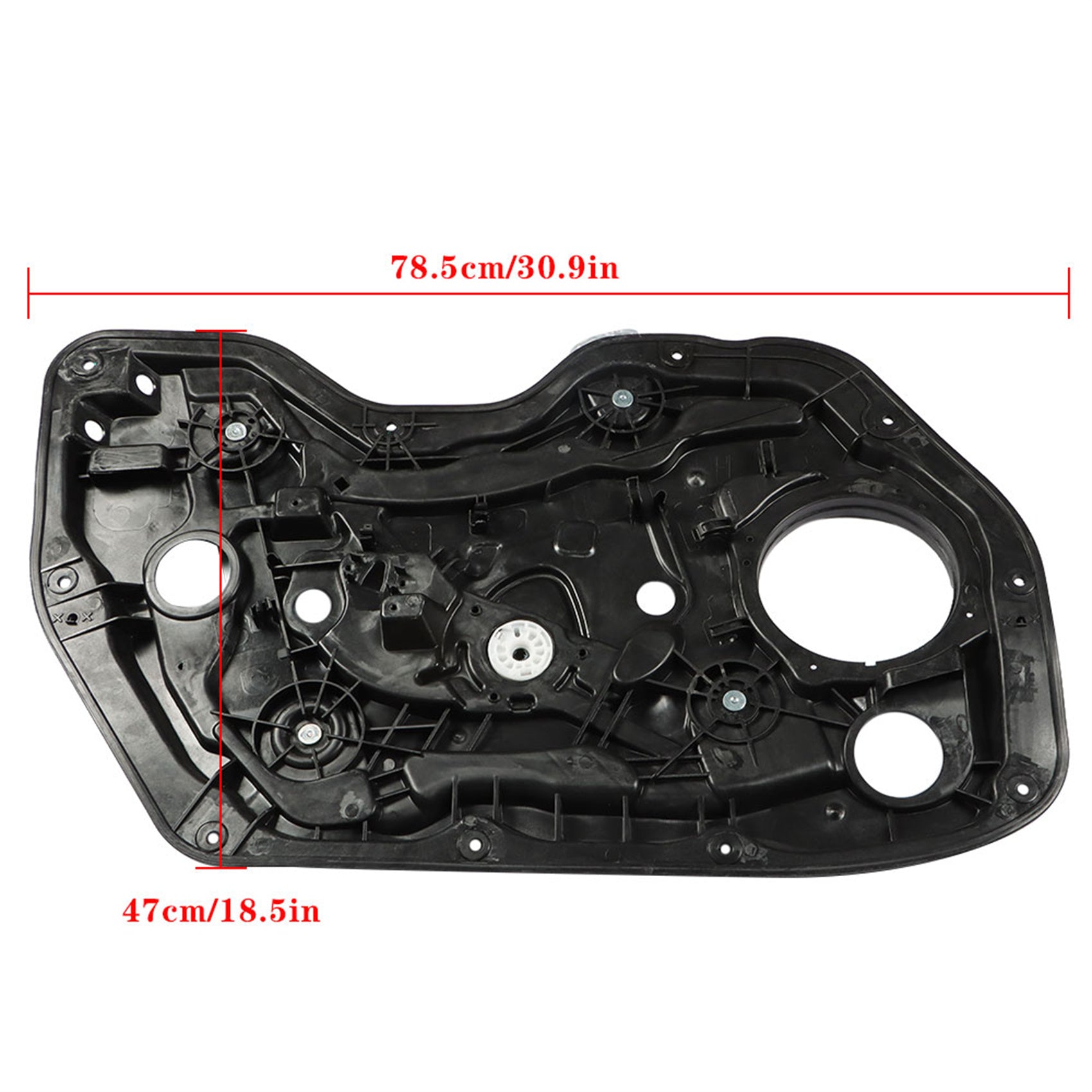 TOPPARTZ Front Left Power Window Regulator with Panel Front Driver Side Replacement for 2011-2016 Hyundai Elamtra Sedan 82471-3Y010 824713Y010